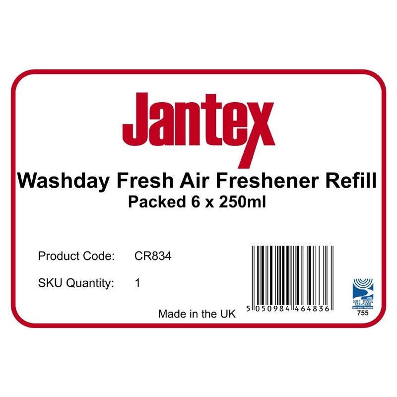  Aircare Lufterfrischer &quot;Washday Fresh&quot; Nachfüllung  Jantex