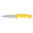 6-teiliges Gelbes Soft Grip Messerset und Tasche Vogue