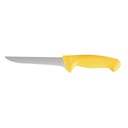  6-teiliges Gelbes Soft Grip Messerset und Tasche Vogue