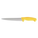  6-teiliges Gelbes Soft Grip Messerset und Tasche Vogue